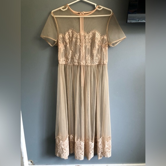 Forever 21 Sheer Dress - Picture 1 of 3